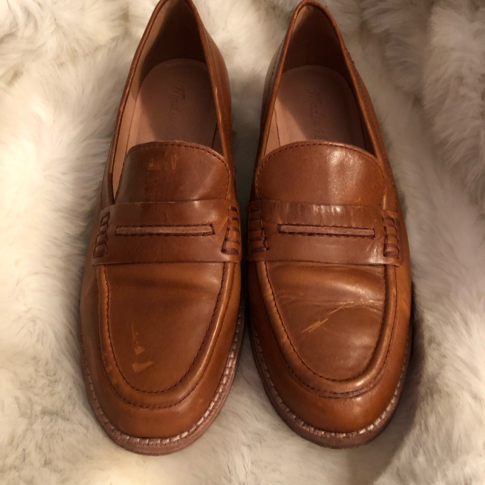 Madewell leather loafers